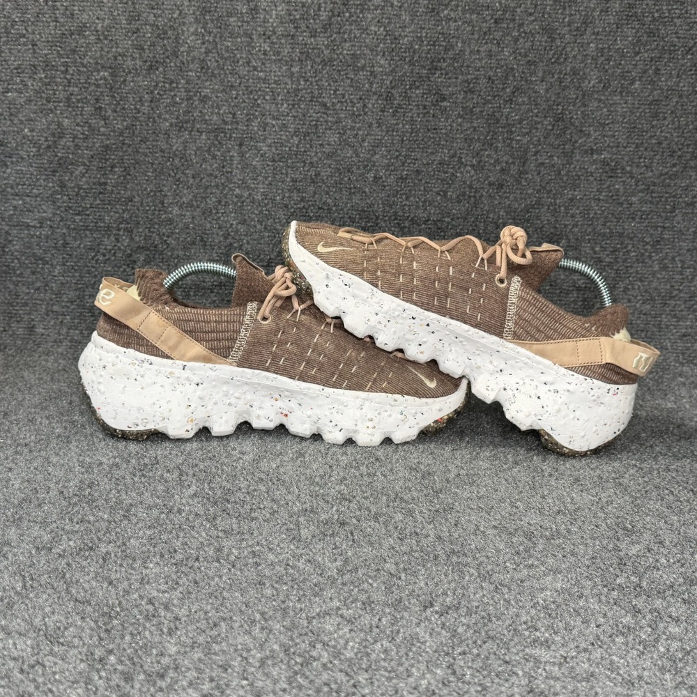 Nike Space Hippie 04 Running Shoes Women's 10 Sand Tan Brown Athletic Run Train - Picture 7 of 11